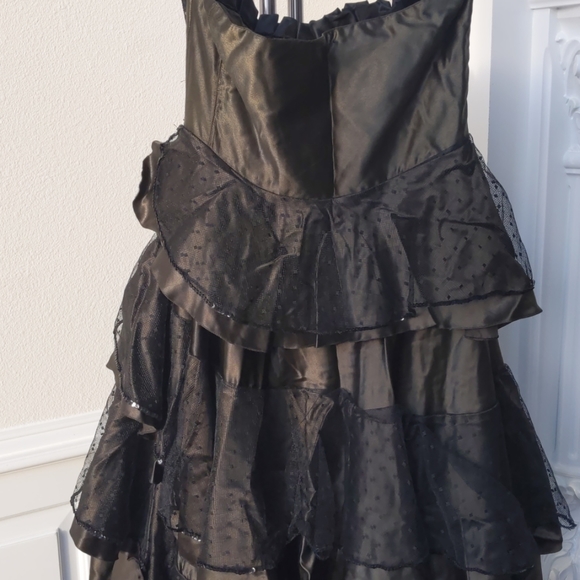 Flamenco Spanish Strapless Costume Gown - Picture 3 of 12